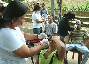 Medical-Dental mission in San Jorge, Samar