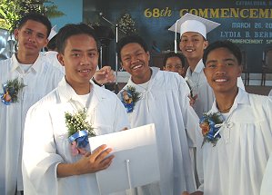 High school graduates of SSU in Catbalogan