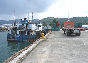 Sea port in Catbalogan City